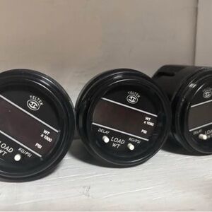 Teltek Black Load Weight Gauges - Semi